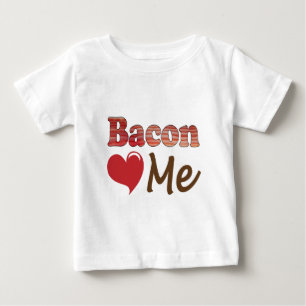 Camiseta De Bebé Tocino Me Ama
