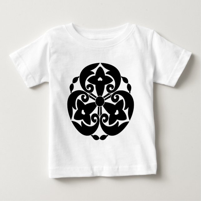 Camiseta De Bebé Toda forsythia (Anverso)