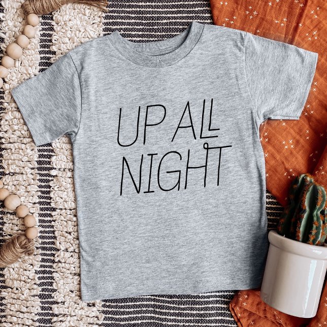 Camiseta De Bebé Toda la noche (Subido por el creador)