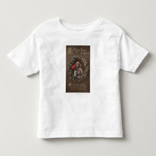Camiseta De Bebé Todas las alegrías de Navidad sean el besarse de