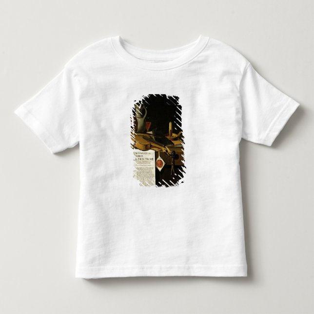 Camiseta De Bebé Todavía de Vanitas homenaje de la vida (Anverso)