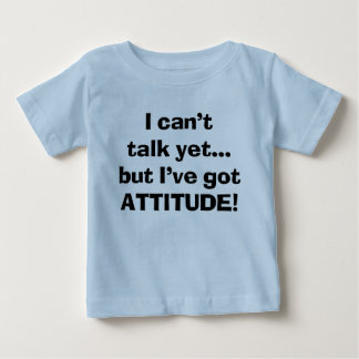 Camiseta De Bebé Todavía no puedo hablar
