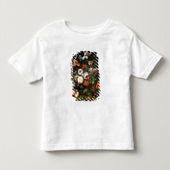 Camiseta De Bebé Todavía vida con las flores (Anverso)