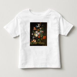 Camiseta De Bebé Todavía vida con las flores