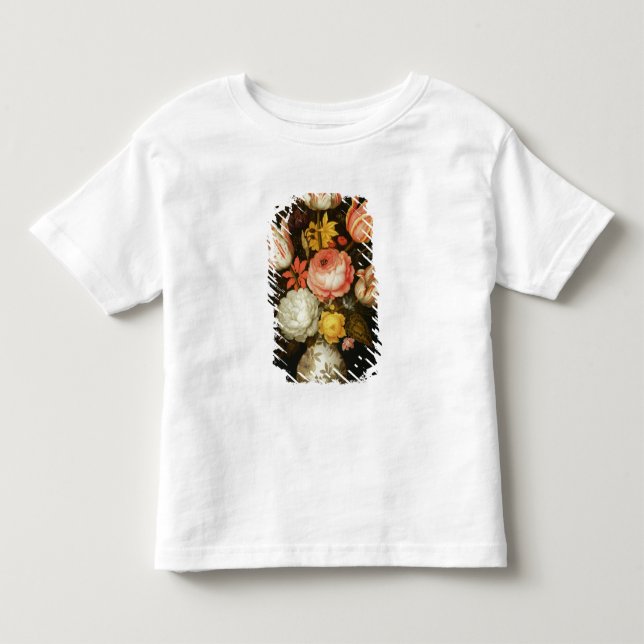 Camiseta De Bebé Todavía vida con las flores (Anverso)