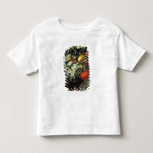 Camiseta De Bebé Todavía vida con las flores, 1764 (Anverso)