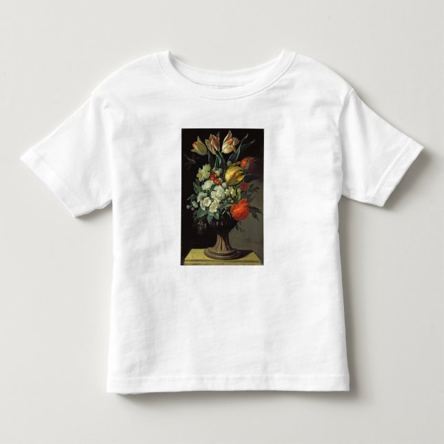 Camiseta De Bebé Todavía vida con las flores, 1764 (Anverso)