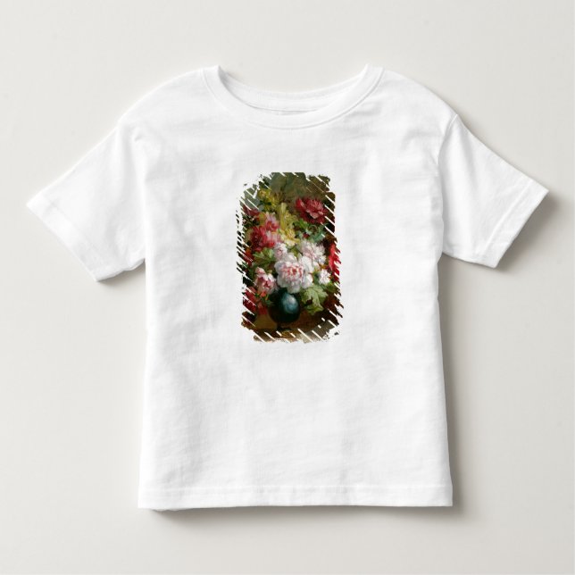 Camiseta De Bebé Todavía vida con las flores y la partitura (Anverso)