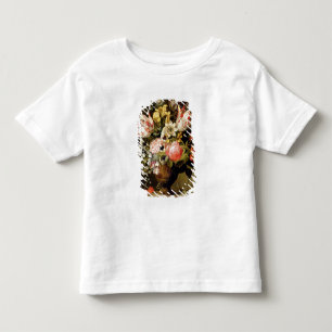 Camiseta De Bebé Todavía vida de flores en un florero con un