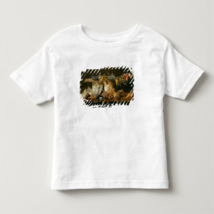 Camiseta De Bebé Todavía vida de pájaros muertos y de una liebre 