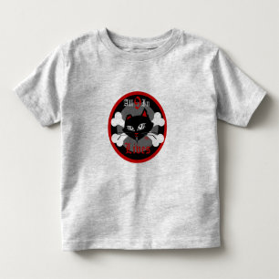 Camiseta De Bebé Toddler Bad Kitty para niños 9 vidas Tee