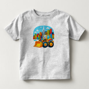 Camiseta De Bebé Toddler bulldozer SF