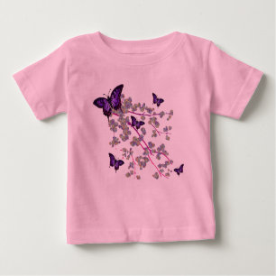Camiseta De Bebé Toddler Butterfly T-Shirt