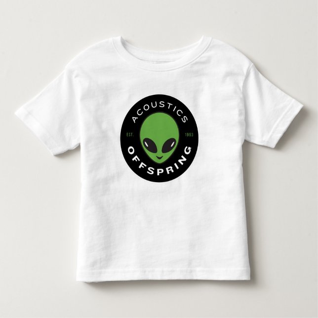 Camiseta De Bebé TODDLER - Desprendimientos acústicos + Incendiarlo (Anverso)