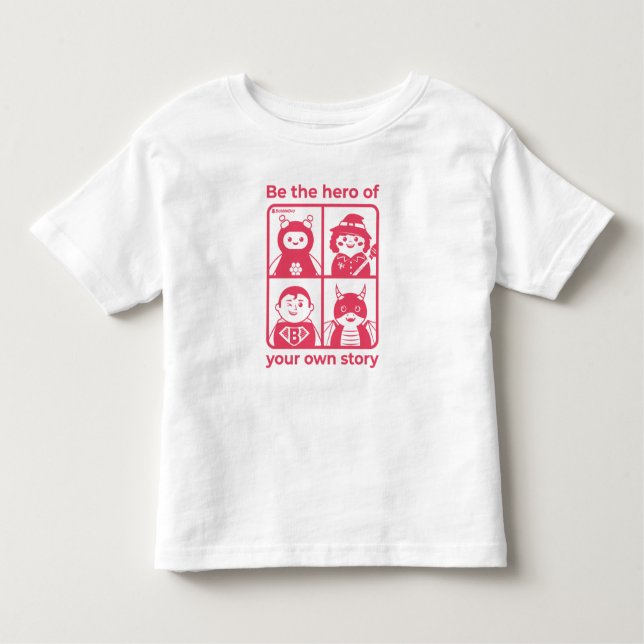 Camiseta De Bebé Toddler Hero T-Shirt (Anverso)