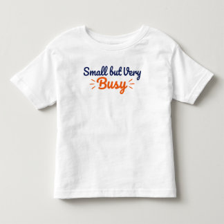 Camiseta De Bebé Toddler Juguetón Personalidad Ocupada