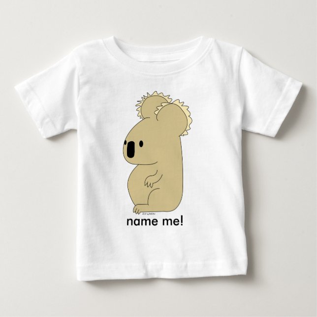 Camiseta De Bebé toddler koala long-sleeved tee (Anverso)