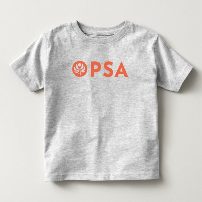 Camiseta De Bebé Toddler PSA Shirt (Anverso)
