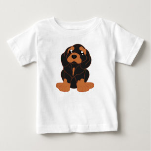 Camiseta De Bebé Toddler Pullover Hoodie with dog pattern