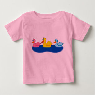 Camiseta De Bebé Toddler Ruffle Tee