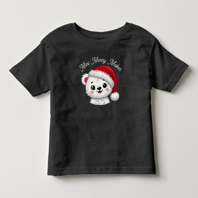 Camiseta De Bebé Toddler Shirt Navidades de Unisex (Anverso)