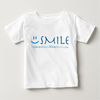 Camiseta De Bebé Toddler Smile-blue