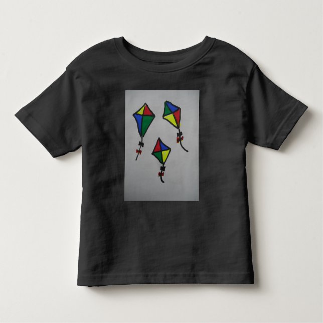 CAMISETA DE BEBÉ TODDLER T-SHIRT - KITES (Anverso)