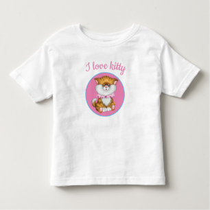 Camiseta De Bebé Toddler T-Shirt-Kitty