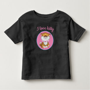 Camiseta De Bebé Toddler T-Shirt-Kitty