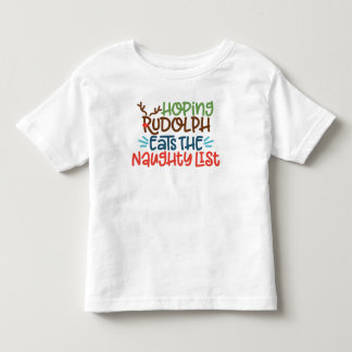 Camiseta De Bebé Toddler T-Shirt, Navidades de renos