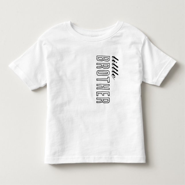 Camiseta De Bebé Toddler T-Shirt - Pequeño Hermano (Anverso)