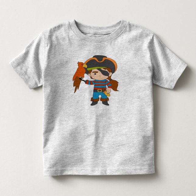 Camiseta De Bebé Toddler T-Shirt - Pirate (Anverso)