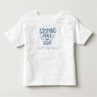 Camiseta De Bebé Toddler's Happy Hanukkah t-shirt