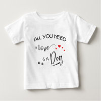 ¡Todo lo que necesitas es amor y un perro! Diseño