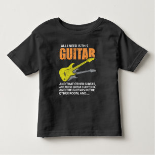 Camiseta De Bebé Todo lo que necesito es este guitarrista de la