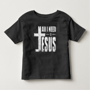 Camiseta De Bebé Todo Lo Que Necesito Es Jesús