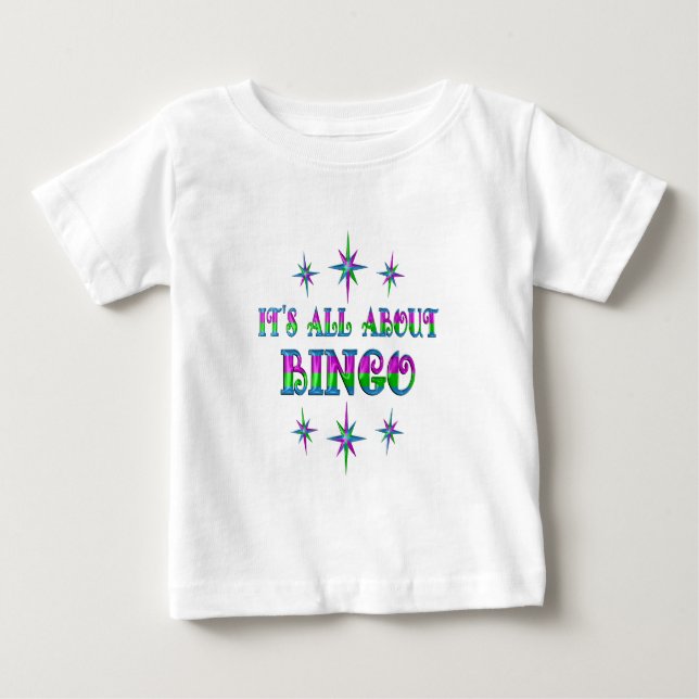 Camiseta De Bebé Todo sobre Bingo (Anverso)