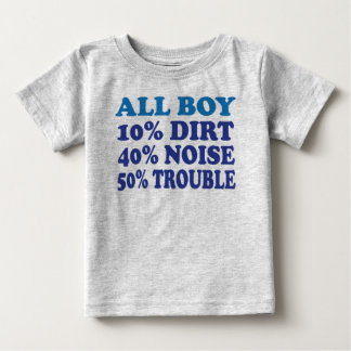 Camiseta De Bebé Todo un niño