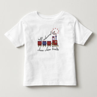 Camiseta De Bebé todos a bordo del tren choo choo