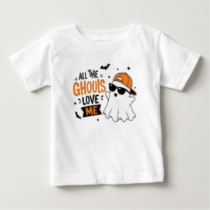 Camiseta De Bebé Todos los demonios me aman – Fantasma divertido de