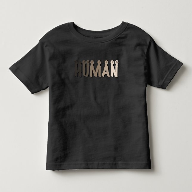 Camiseta De Bebé Todos somos humanos (Anverso)