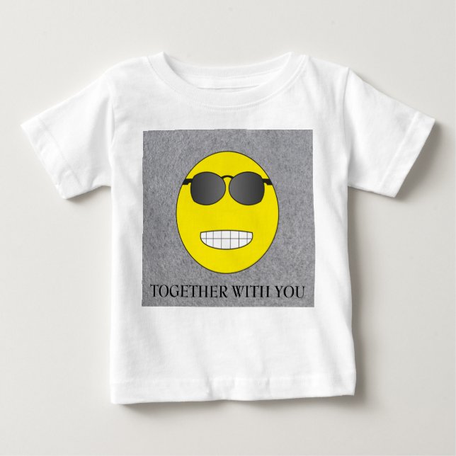 Camiseta De Bebé Together with you (Anverso)