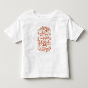 Camiseta De Bebé Toile de Jouy, ilustrando los procesos del manuf