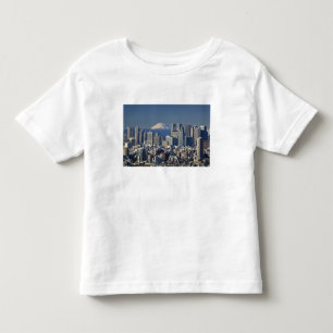 Camiseta De Bebé Tokio, horizonte del distrito de Shinjuku, Monte F