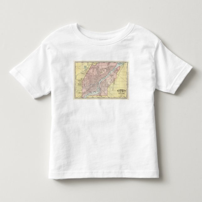 Camiseta De Bebé Toledo, Ohio (Anverso)