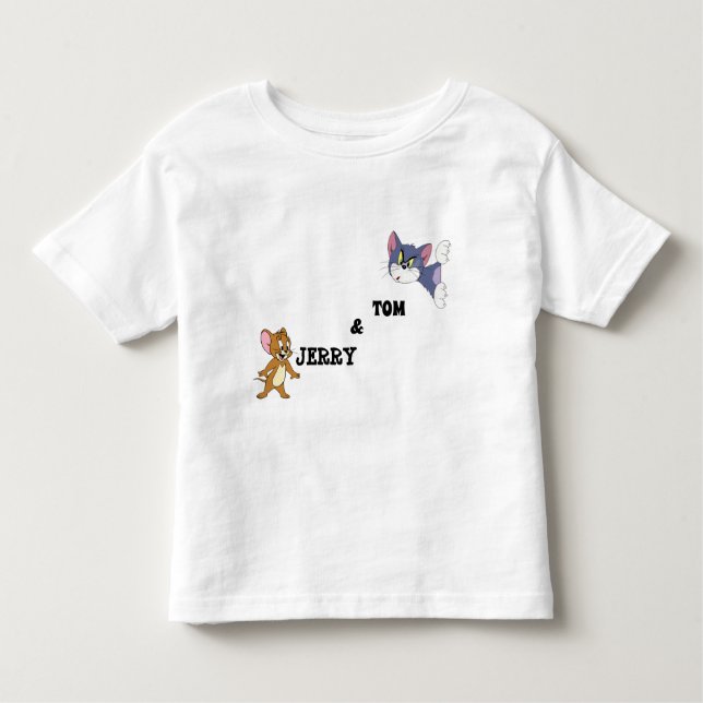CAMISETA DE BEBÉ TOM TODDLER Y JERRY SHIRT (Anverso)