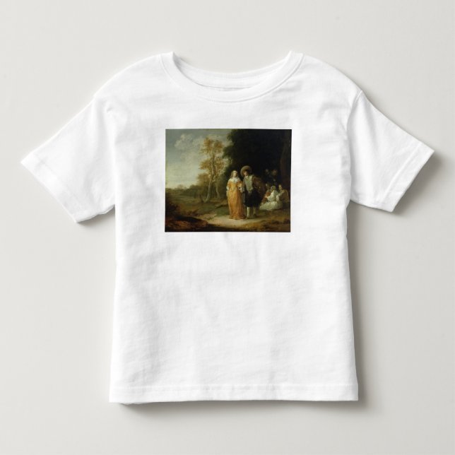Camiseta De Bebé Tomar un paseo (Anverso)