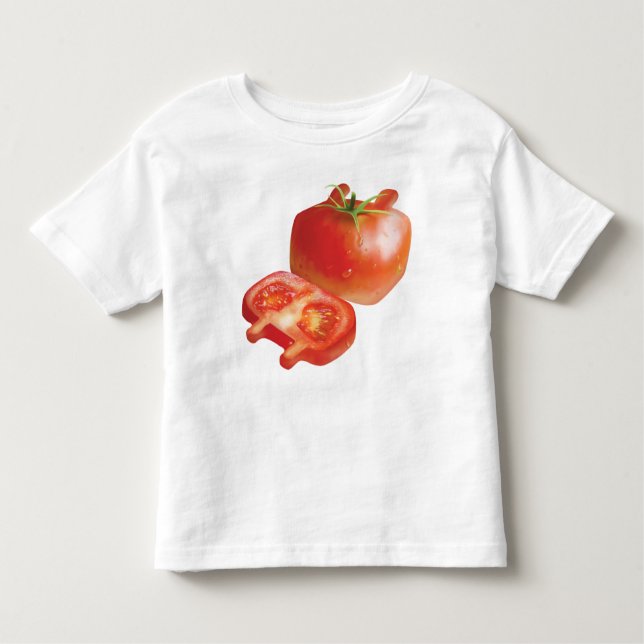 Camiseta De Bebé Tomate fresco (Anverso)