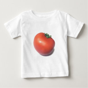 Camiseta De Bebé Tomate Rojo