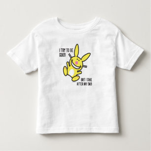 Camiseta De Bebé Tomo después de mi papá